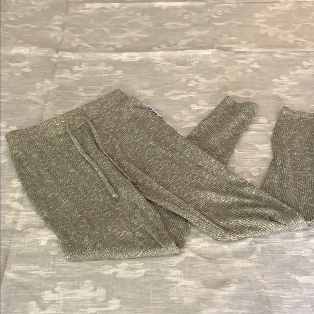 Gymshark Slounge Joggers- Khaki Marl